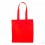 Bolsa de Compras de Algodón Personalizada Color Rojo