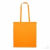 Bolsa de Compras de Algodón Publicidad Color Naranja