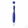 Bolígrafo con Pulsador Redondo Merchandising Color Azul