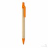 Bolígrafo Ecológico Biodegradable Publicidad Color Naranja
