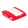 Bolsa de la Compra Non Woven Reutilizable Merchandising Color Rojo Plegada