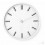 Reloj de Pared Decorativo Color Blanco
