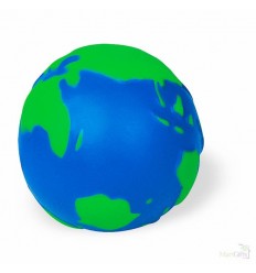 Pelota Antiestrés en PU Color Azul/Verde