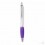 Bolígrafo Bicolor de Plástico Personalizado Color Púrpura