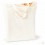 Bolsa de la Compra de Algodón para Publicidad Color Beige