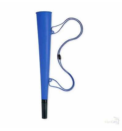 Trompeta de Estadio de Plástico con Cuerda Color Azul