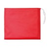 Impermeable Promocional Plegable de Plástico color Rojo