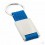 Llavero de Metal y Poliester para Regalar Color Azul