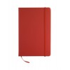 Cuaderno 96 Hojas con Tapas Polipiel Merchandising Color Rojo