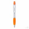 Bolígrafo y Marcador en Color Fluorescente para Empresas color Naranja