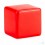 Cubo Anti Estrés en PU Color Rojo
