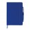 Libreta A5 con Tapas Rígidas y Boli para Publicidad Color Azul