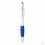 Bolígrafo Giratorio de Plástico con Puntero Táctil Publicidad Color Azul