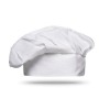 Gorro de Cocinero-Chef para Publicidad con Cierre de Velcro - Color Blanco