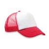 Gorra de Béisbol de Poliéster con 5 Paneles Publicitaria Color Rojo
