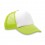 Gorra de Béisbol de Poliéster con 5 Paneles Económica Color Verde Fluorescente