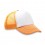 Gorra de Béisbol de Poliéster con 5 Paneles Promocional Color Naranja Fluorescente
