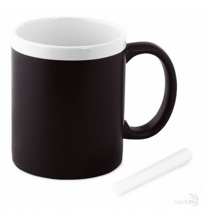 Taza Personalizada de Pizarra - Color Blanco