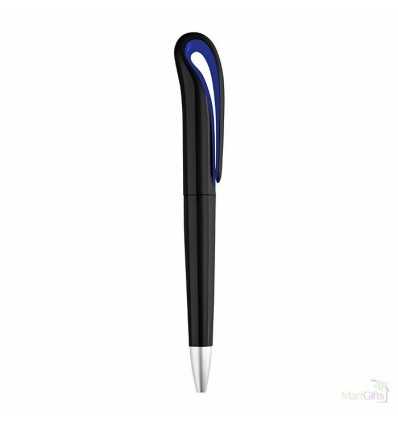 Bolígrafo Giratorio Promocional en ABS Color Azul