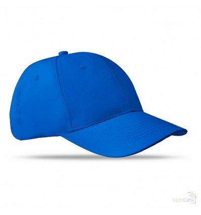 Gorra de Béisbol de Algodón con 6 Paneles para Publicidad Personalizada Color Azul Royal