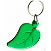 Llavero Publicitario Hoja Leaf Personalizado Color Verde Transparente