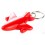 Llavero Promocional Avión Personalizado Color Rojo