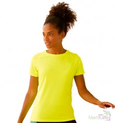 Camiseta Promocional Técnica de Mujer con Publicidad