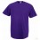 Camiseta Publicidad Value con Logo Color Púrpura