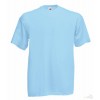 Camiseta Publicidad Value Promocional Color Azul Cielo