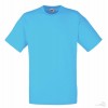 Camiseta Publicidad Value para Regalar Color Azul Azure