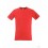 Camiseta Promocional Value Entallada Merchandising Color Rojo