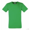 Camiseta Promocional Value Entallada Publicitaria Color Verde