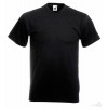 Camiseta personalizada Value Cuello V con Logo Color Negro