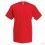 Camiseta personalizada Value Cuello V para Eventos Color Rojo