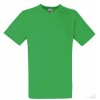 Camiseta personalizada Value Cuello V para Empresas Color Verde