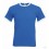 Camiseta Ringer Promocional Merchandising Color Azul Royal y Blanco
