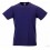 Camiseta Promocional Slim T Publicidad Color Púrpura