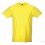 Camiseta Promocional Slim T Publicidad Color Amarillo