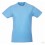 Camiseta Promocional Slim T Publicidad Color Azul Cielo