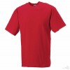 Camiseta Clásica Alto Gramaje para Eventos Color Rojo Clásico