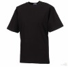 Camiseta Clásica Alto Gramaje para Empresas Color Negro