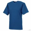 Camiseta Clásica Alto Gramaje Personalizada Color Azul Royal Brillo