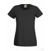 Camiseta Promocional Original para Mujer Merchandising Color Negro