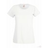 Camiseta Value de Mujer Personalizada Color Blanco