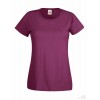 Camiseta Value de Mujer Personalizada Color Granate
