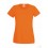 Camiseta Value de Mujer Publicidad Color Naranja