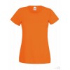 Camiseta Value de Mujer Publicidad Color Naranja
