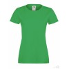 Camiseta Sofspun de Mujer Publicitaria Color Verde Kelly