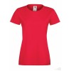 Camiseta Sofspun de Mujer para Empresa Color Rojo