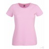Camiseta de Mujer Entallada Personalizada Color Rosa